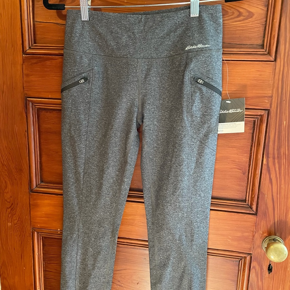 Gray leggings